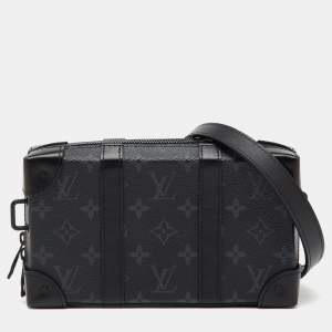 Pre Owned Louis Vuitton Monogram Eclipse Trunk Wallet