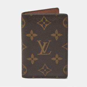 Pre Owned Louis Vuitton Monogram Canvas Pocket Organizer