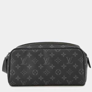 Pre Owned Louis Vuitton Dop Kit Noir Monogram Eclipse