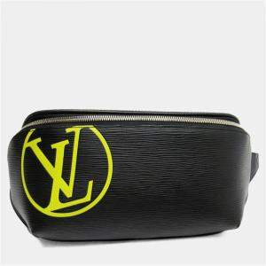 مملوكة مسبقًا Louis Vuitton Body Bag Waist Lv Circle Bum Epi Leather Noir
