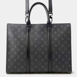 مملوكة مسبقًا حقيبة لويس فيتون ساك بلات / زيبر أفقي نوير مونوغرام إكليبس