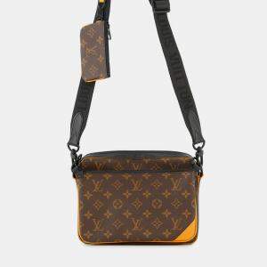 مملوكة مسبقًا Louis Vuitton Trio Messenger Brown/Orange/Black Monogram Macassar Canvas
