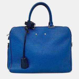 Pre Owned حقيبة مستندات لويس فيتون أرميند جلد أزرق