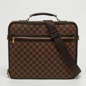 مملوكة مسبقًا Louis Vuitton Sabana NM Damier Ebene Canvas Document Case Bag