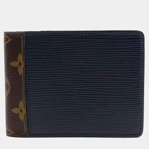 Pre Owned محفظة لويس فيتون جلد إيبي بني بتصميم ثنائي الطي