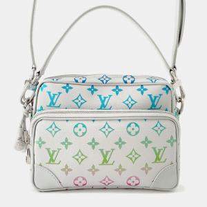 Pre Owned Louis Vuitton Nile Light Gray/Multicolor Monogram Iridescent
