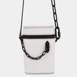 مملوكة مسبقًا Louis Vuitton Phone Box Blanc Epi Leather