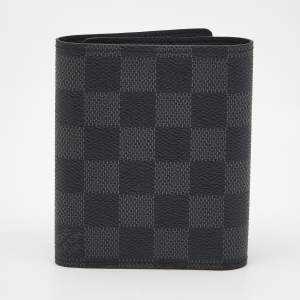 مملوكة مسبقًا Louis Vuitton Damier Graphite Canvas Trifold Wallet