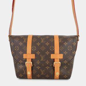 Pre Owned Louis Vuitton Christopher / Messenger Brown Monogram Archive