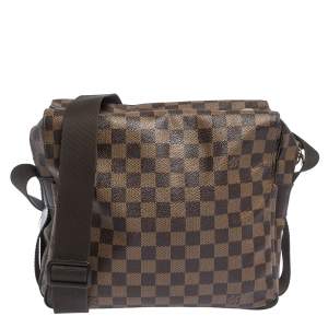 Louis Vuitton Damier Ebene Canvas Naviglio Messenger Bag