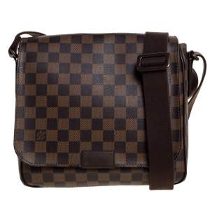 Louis Vuitton Damier Ebene Canvas District PM Bag