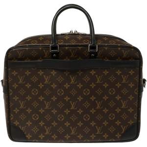 Pre Owned Louis Vuitton Monogram Canvas Porte Documents Voyage Briefcase GM Bag