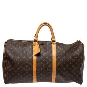 Pre Owned حقيبة لوي فيتون كيبال 55 كانفاس مونوغرامي