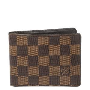 Louis Vuitton Damier Ebene Canvas Wallet