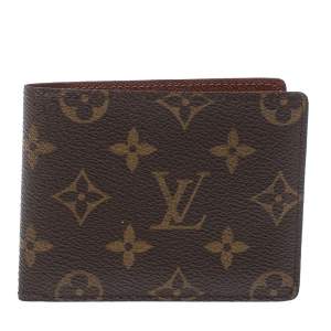 Pre Owned Louis Vuitton Monogram Canvas Bifold Wallet