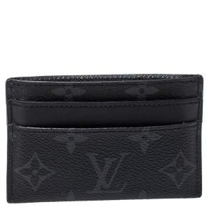 Louis Vuitton Monogram Eclipse Double Card Holder