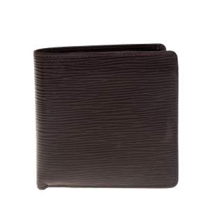 Louis Vuitton Moka Epi Leather Wallet