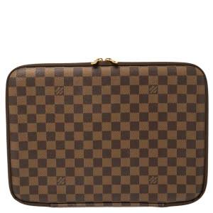Louis Vuitton Damier Ebene Canvas Horizon Laptop Sleeve