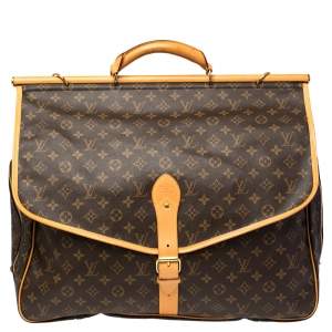 Pre Owned Louis Vuitton Monogram Canvas Sac Chasse Hunting Bag