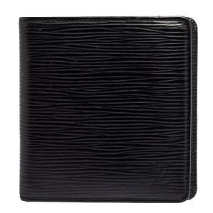 Louis Vuitton Black Epi Leather Bifold Wallet 