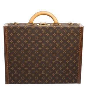 مملوكة مسبقًا Louis Vuitton Monogram Canvas Trunk President Classeur Briefcase 
