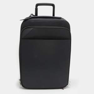 Louis Vuitton Black Taiga Leather Pegase Legere 50 Business Luggage