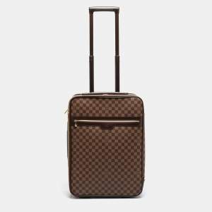 Louis Vuitton Damier Ebene Canvas Pegase 55 Luggage