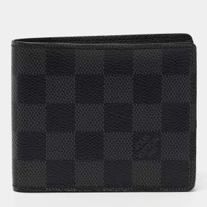 Pre Owned Louis Vuitton Damier Graphite Canvas Bifold Wallet