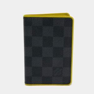 Pre Owned Louis Vuitton Damier Graphite Canvas Pocket Organizer