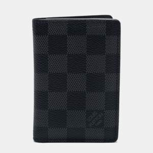 Pre Owned Louis Vuitton Damier Graphite Canvas Pocket Organiser