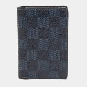 Louis Vuitton Damier Cobalt Canvas Pocket Organizer