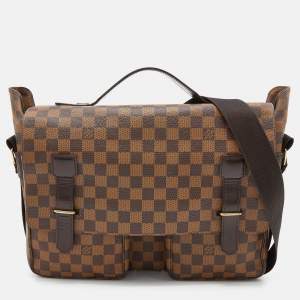 Louis Vuitton Damier Ebene Canvas Broadway Messenger Bag