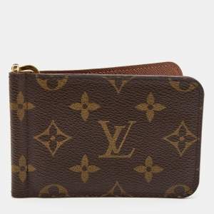 Louis Vuitton Monogram Canvas Pince Money Clip Cardholder