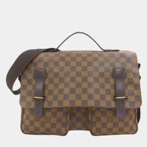 Louis Vuitton Brown Damier Ebene Canvas Broadway Messenger Bag