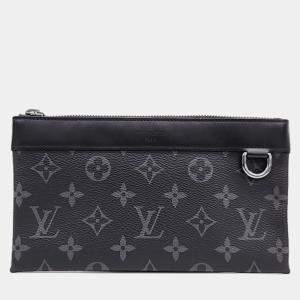 Louis Vuitton Black Monogram Discovery Pochette PM Bag