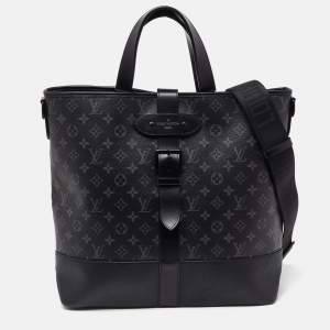 Louis Vuitton Monogram Eclipse Saumur Tote