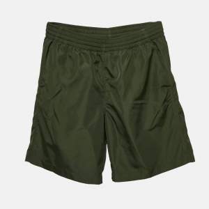Louis Vuitton Green Synthetic Shorts S