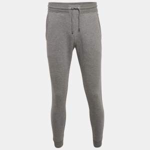 Louis Vuitton Grey Cotton Knit Joggers XS