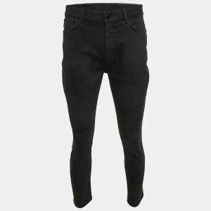 Louis Vuitton Black Denim Jeans M Waist 32"