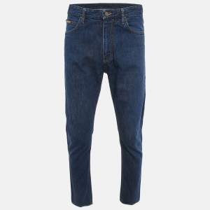 Louis Vuitton Blue Denim Regular Fit Jeans M Waist 32"