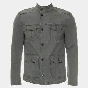 Louis Vuitton Grey Denim Jacket EU 46