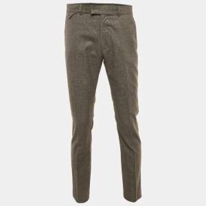 Louis Vuitton Dark Grey Wool Trousers M