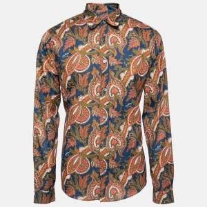 Louis Vuitton Multicolor Printed Cotton Button Front Shirt XL