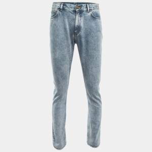 Louis Vuitton Light Blue Washed Denim Jeans L Waist 34"