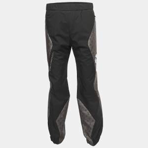 Louis Vuitton Navy Blue Nylon Jogger Pants L