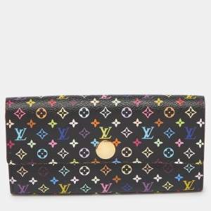 Louis Vuitton Multicolor Monogram Canvas Sarah Continental Wallet