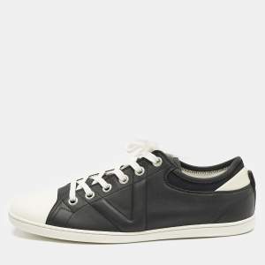 Louis Vuitton Damier Graphite Nylon and Leather Baseball Low Top Sneakers Size 42