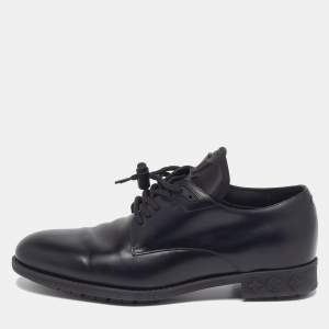 مملوكة مسبقًا Louis Vuitton LV Harness Size 41 Black Leather Derby