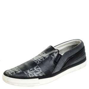 Louis Vuitton Damier Graphite Canvas Christopher Nemeth Twister Slip On Sneakers Size 42