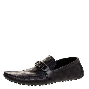Louis Vuitton Damier Infini Hockenheim Mocassins Size 41